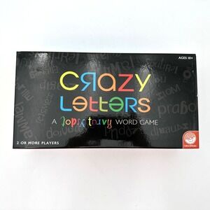 MindWare Crazy Letters A Topsy Turvy Word Game 2016 Complete Discontinued